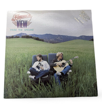 America – View From The Ground Vinyl Record LP GOLD Promotional use only stamp