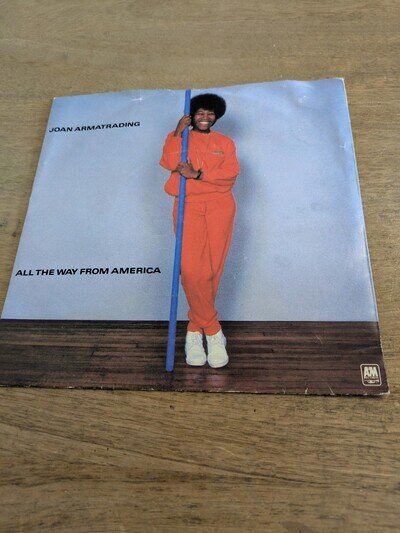 JOAN ARMATRADING 7" Vinyl Single 1980 'All The Way From America' Excellent