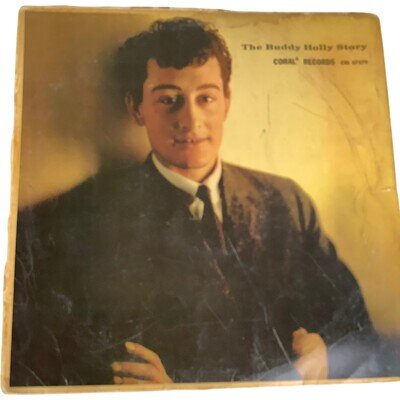 Buddy Holly The Buddy Holly Story Vinyl Record Coral CS 57279