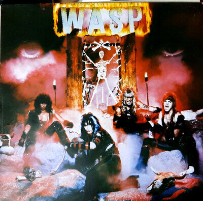 W.A.S.P. Self Titled LP 1984 Original US Capitol “We Are Sexual Perverts” LP