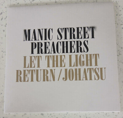 Manic Street Preachers 7" Let The Light Return Vinyl