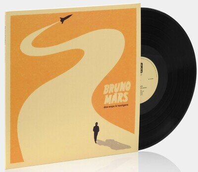Bruno Mars Doo-Wops & Hooligans LP Album vinyl record 2010 on Elektra