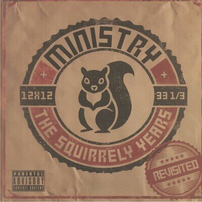 MINISTRY - The Squirrely Years Revisited - BLUE MARBLED VINYL LP
