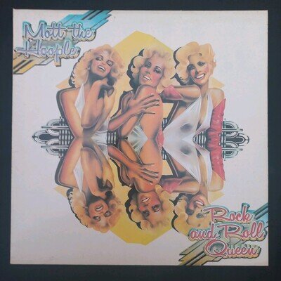 MOTT THE HOOPLE - ROCK AND ROLL QUEEN - VINYL LP A1 B1 CLOSE TO EXCELLENT VINYL