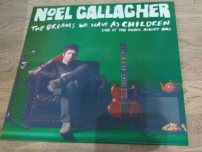 Oasis Noel Gallagher Rare LP Vinyl Record Royal Albert Hall 2007 Coloured Vinyl