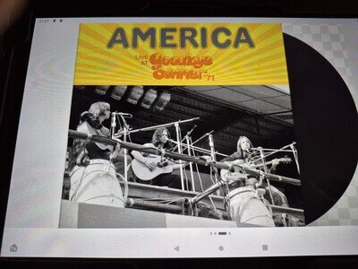 America - Live at Goodbye Summer Festival 1971 [VINYL]