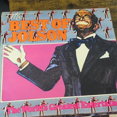 Al Jolson The Best of Jolson Capitol 1957 12" Vinyl LP 33 RPM T 727
