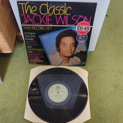 Jackie Wilson – The Classic Jackie Wilson 1983 UK Vinyl x 2 JAK 101