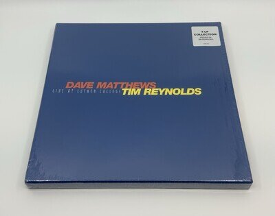 Dave Matthews & Tim Reynolds Live At Luther College 4LP Vinyl Box Set Ships Fast