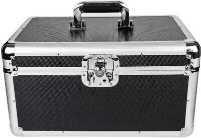 7" Singles Vinyl Record Carry Case Storage Box Tough Strong Holds 200