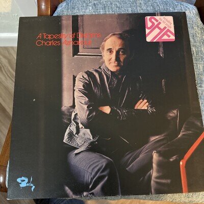Vinyl LP Charles Aznavour A Tapestry Of Dreams 1974 Gatefold Barclay 90-003