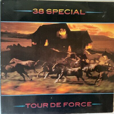 38 SPECIAL LP VINYL RECORD 'TOUR DE FORCE' (A&M)