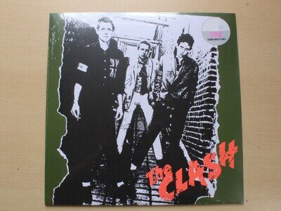 The Clash/Self Titled/2022 Limited Edition Reissue LP/Pink Vinyl/New/MINT/Sealed