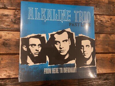 ALKALINE TRIO From Here to Infirmary PAST LIVE BLUE vinyl record LP SEALED RARE