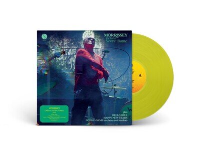 MORRISSEY 'DELUXE NOTRE-DAME' Yellow Coloured 12" VINYL EP (2026) (24hr dispatch
