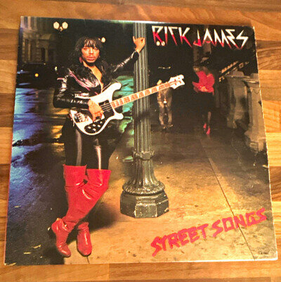 Rick James Street Songs 1981 Gordy 12" Black Vinyl LP 33RPM Funk Soul