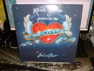 RICK JAMES & STONE CITY BAND. " IN 'N' OUT " LP USA 1980. GORDY LABEL. ORIG.