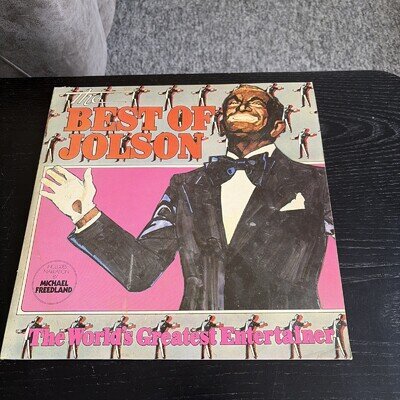 Al Jolson Vinyl LP The Best Of Jolson Gatefold