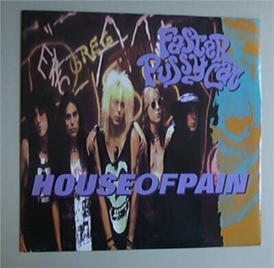 Faster Pussycat - House Of Pain - Used Vinyl Record 12 - F16669z