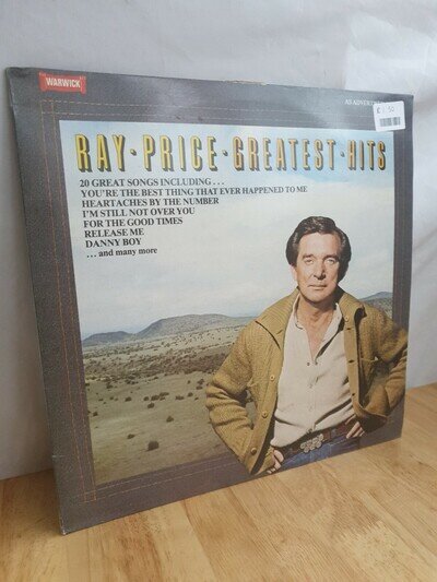 Ray Price Greatest Hits 12 Inch Vinyl Record Album