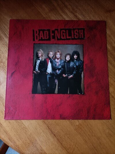 BAD English (John Waite. Neil Schon) Vinyl Lp