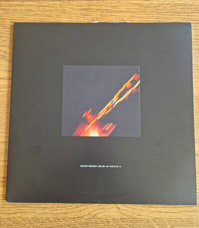 Joy Division Transmission 12" 45 RPM Stereo Vinyl Single Factory FAC 13 X 12