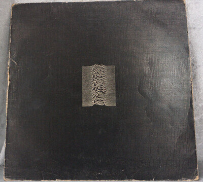 JOY DIVISION - UNKNOWN PLEASURES - VINYL - TEXTURED SLEEVE - ORIGINAL 1979