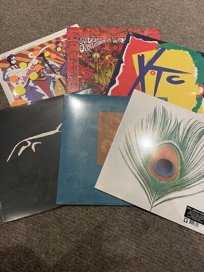 XTC 7 X Vinyl Set / Nonsuch Skylarking Apple Venus Drums & Wires New & Sealed