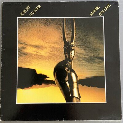 ROBERT PALMER - MAYBE IT'S LIVE - 1982 Vinyl - (ex)