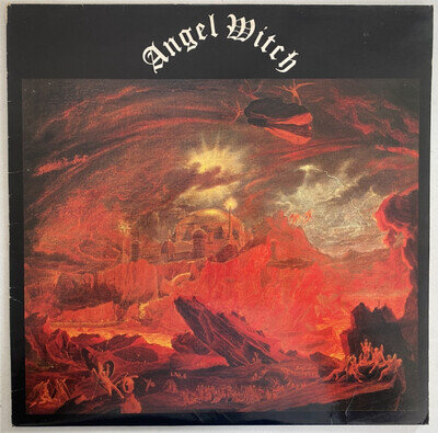 Angel Witch-self titled original 1980 pressing BRON 532 vinyl VGC