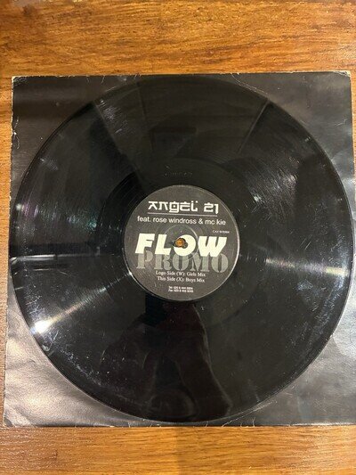 Angel 21 Feat. Rose Windross & MC Kie - Flow - 12" Vinyl Promo UKG WR004 Good