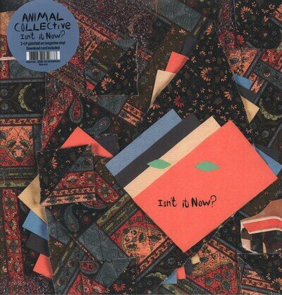 Animal Collective Isn't It Now? double LP vinyl Europe Domino 2023 Double orange