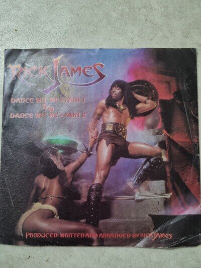 Rick James Dance Wit Me.part 1 7 Single Vinyl Record
