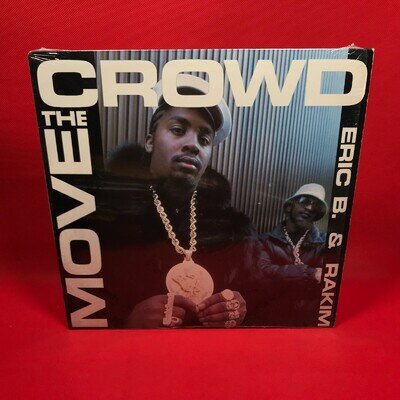 ERIC B & RAKIM Move The Crowd 1987 USA 3-track 12" Vinyl single. 4th & Broadway