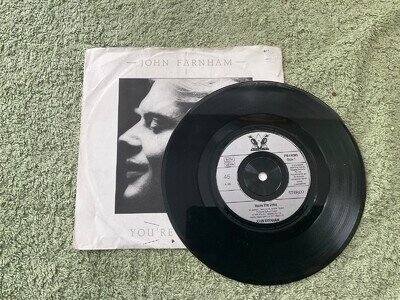 John Farnham You're The Voice 7" Vinyl Single Stereo 45RPM RCA 1986 PB 41093