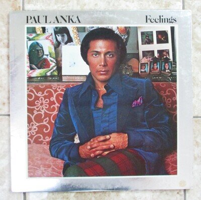 Paul Anka - LP / Album - Feelings - 1975 - United Artists - UAS 29765 - VG+/VG
