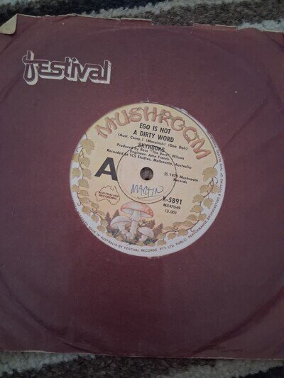 Skyhooks, Ego is not a dirty word, 7 inch single, Australian