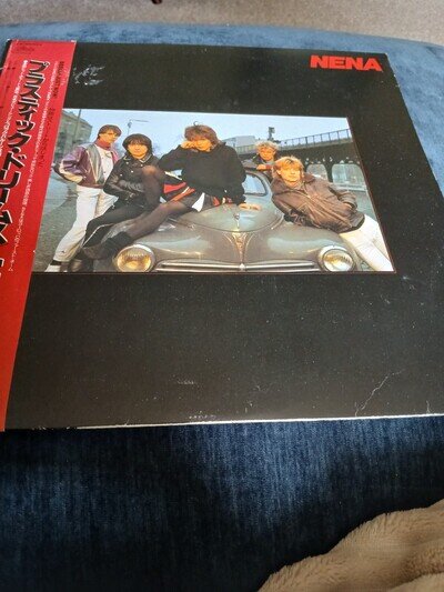 NENA - SAME 1983 EPIC 25 3P-488 JAPAN LP W/OBI & LYRIC SHEET VINYL
