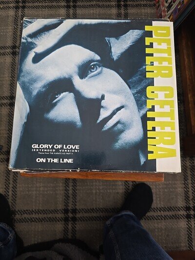 Peter Cetera Glory Of Love vinyl (Extended Version) Theme The Karate Kid Part