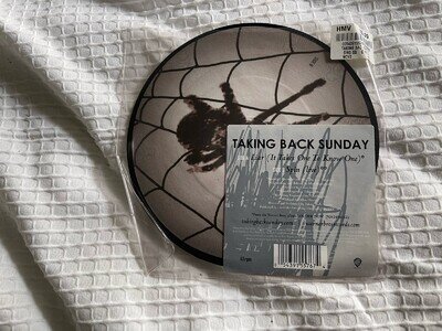 Taking Back Sunday Liar (It Takes One To Know One) Picture Disc Vinyl 7”