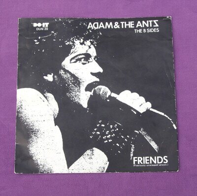 Adam And The Ants - The B Sides (7", Single) - FACTORY SAMPLE