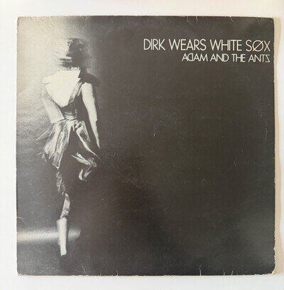 Adam And The Ants - Dirk Wears White Sox - 1979 Do It Records Ride 3 LP RECORD
