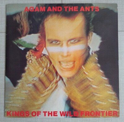 ADAM AND THE ANTS KINGS OF THE WILD FRONTIER 1980 UK VINYL LP. EX+/EX+