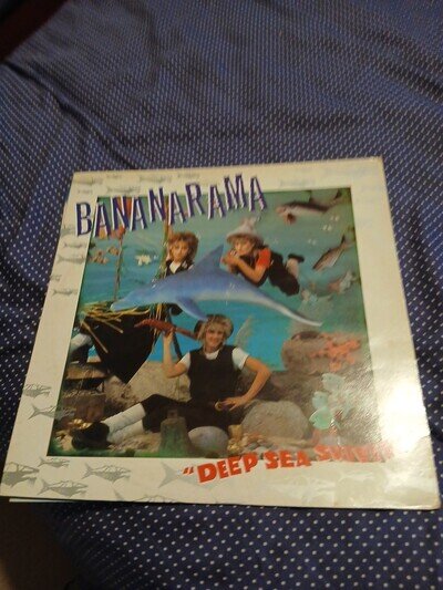 Vintage Bananarama "Deep Sea Skiving" Vinyl LP Record Album (1983)