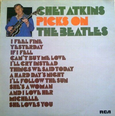 Chet Atkins - Picks On The Beatles (LP, Album, RE)