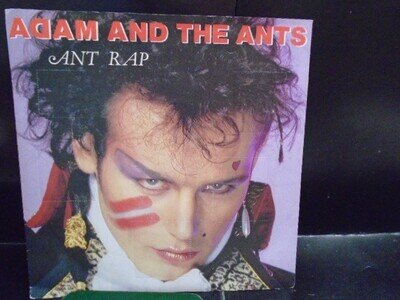 ADAM AND THE ANTS "ANT RAP " 7" 45 EX+ COND.IN PIC SL.