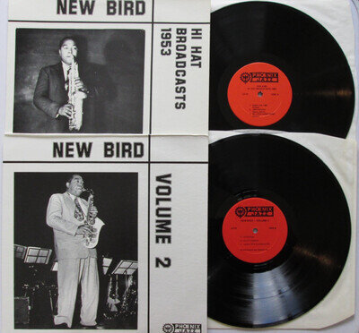 Charlie Parker New Bird Vol 1&2 2x LP Set 1975 U.S Phoenix Jazz LPs EX+ EX+