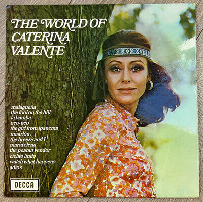 Decca Caterina Valente The World Of Caterina Valente 12" Stereo LP 1971 SPA.192