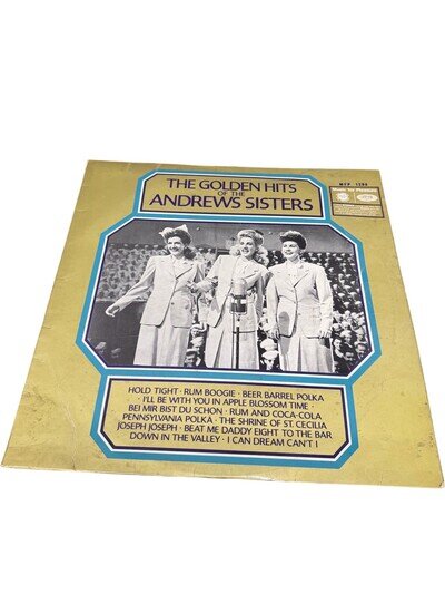 The Golden Hits Of The Andrews Sisters Vinyl Record LP