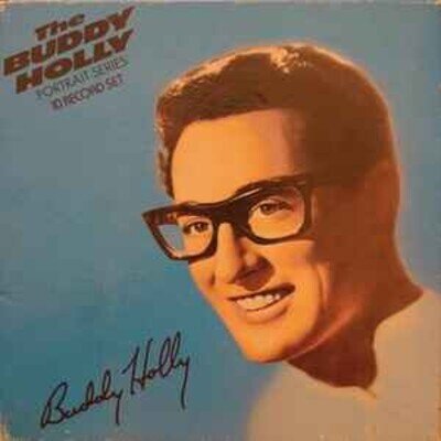 Buddy Holly - Portrait Series - Used Vinyl Record 10x7 Box - K5783z